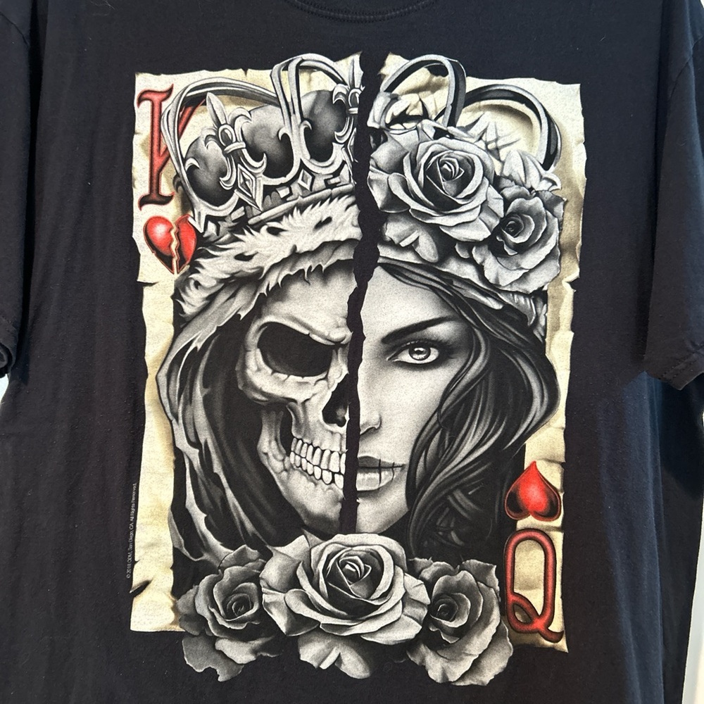 King and Queen Card Streetwear Tee